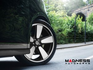Volkswagen ID. BUZZ Custom Wheels - Kahn Design - Fukhs - Forged Alloy Wheels - 22" - Satin Black/ Diamond Cut